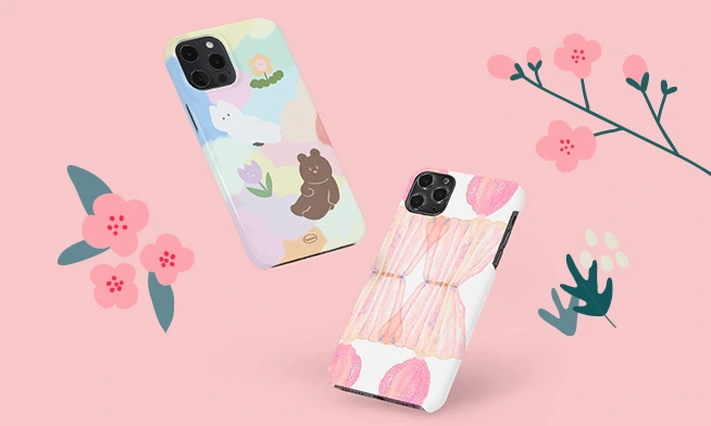 【春にピッタリ！】スマホケース特集！
