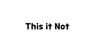 ThisitNot