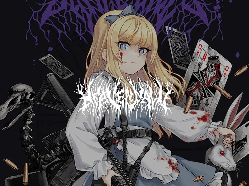 Metalic Spirit
Illustrated black metal MD!