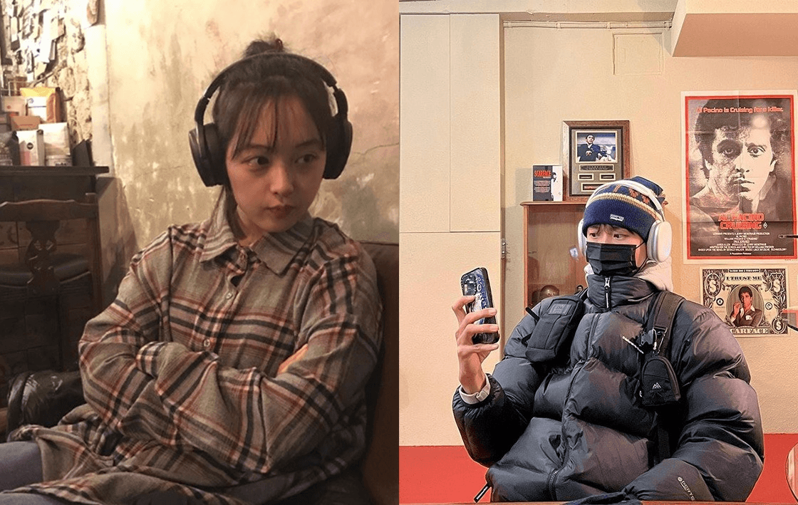 너드 패션, y2k 패션, 너드룩, Z세대 트렌드, 헤드폰