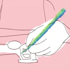 굵은 그림